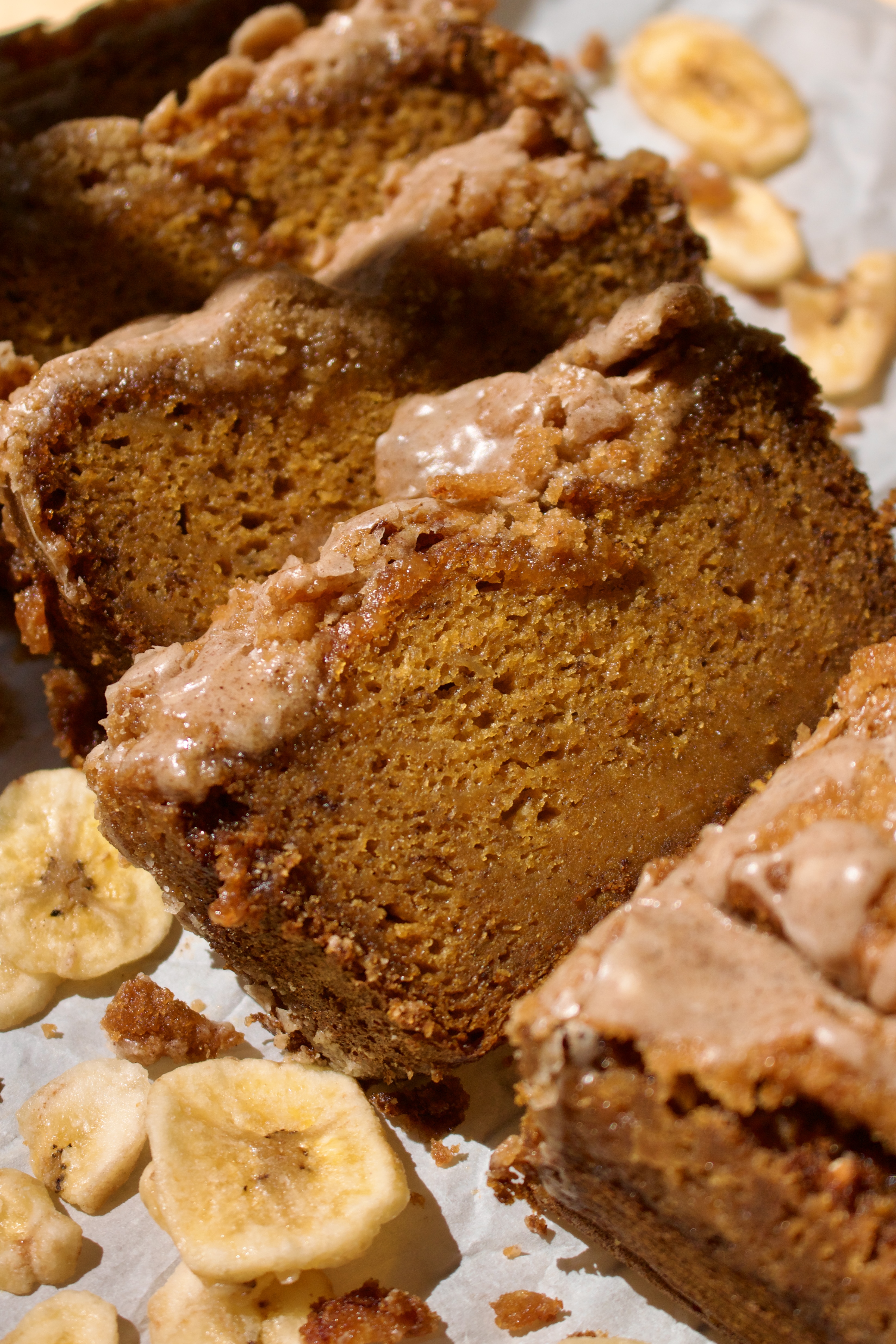 Pumpkin Pie Banana Bread
