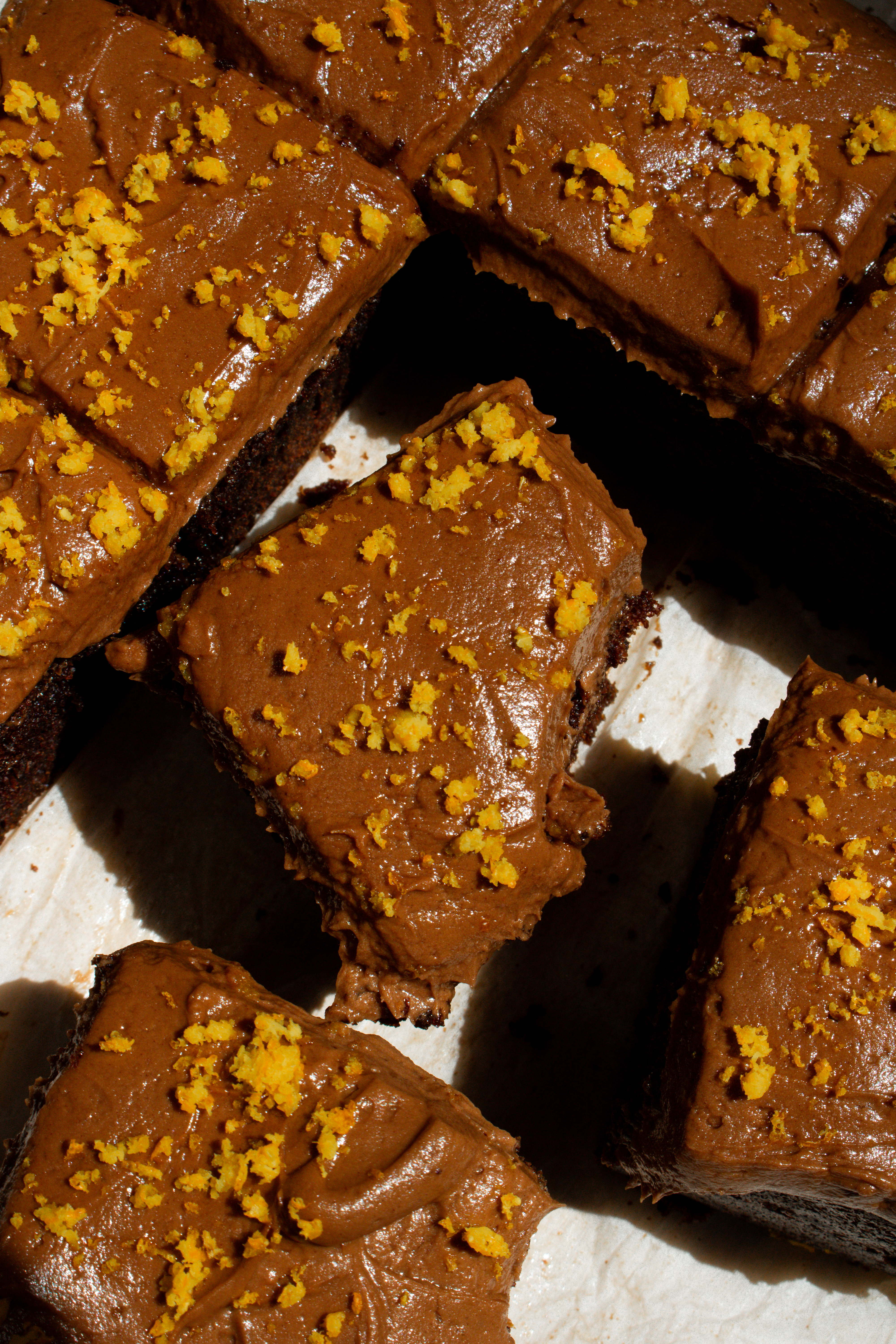 Chocolate Orange Sheet Cake