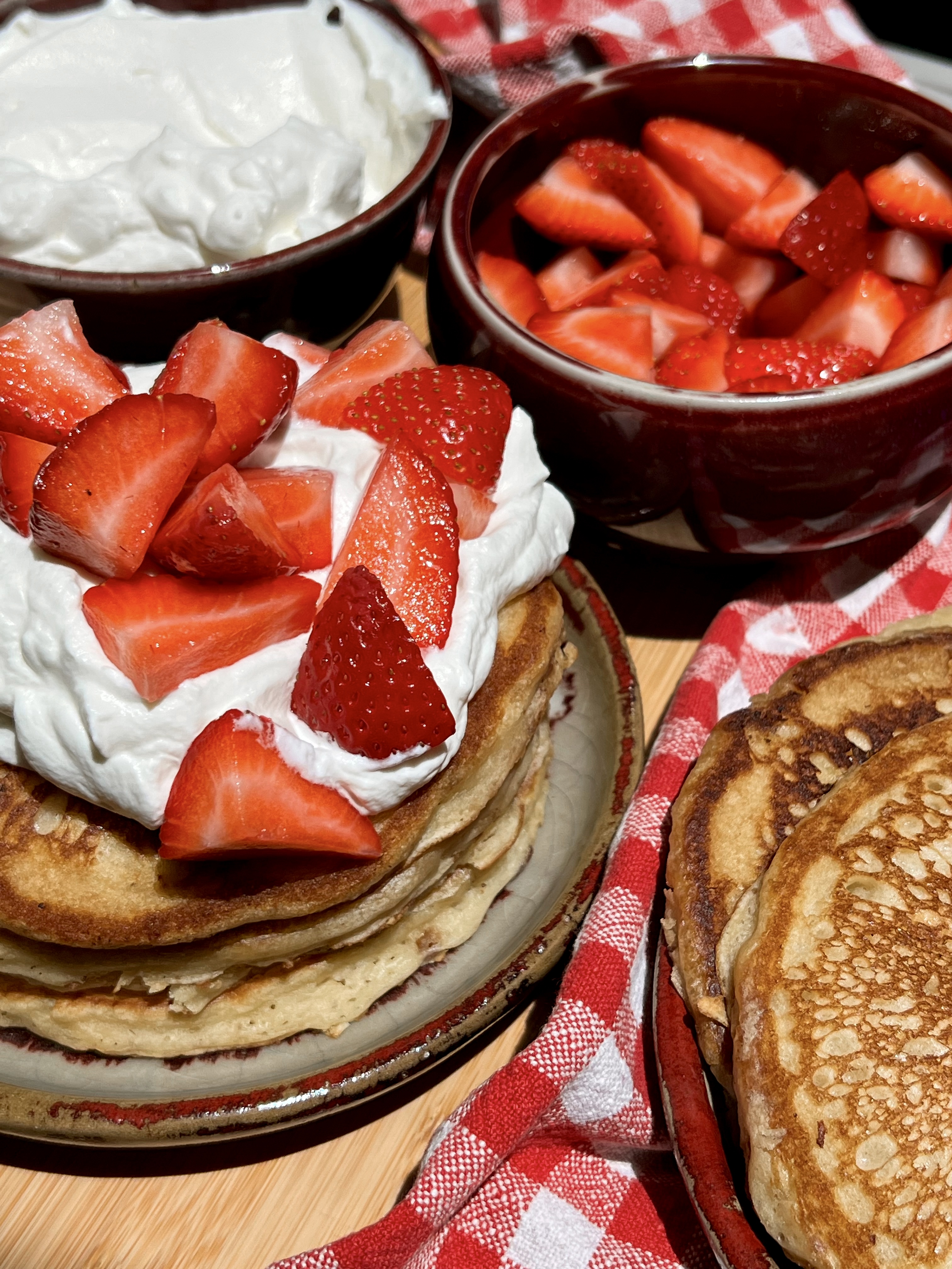 Browned Butter Buttermilk Pancakes