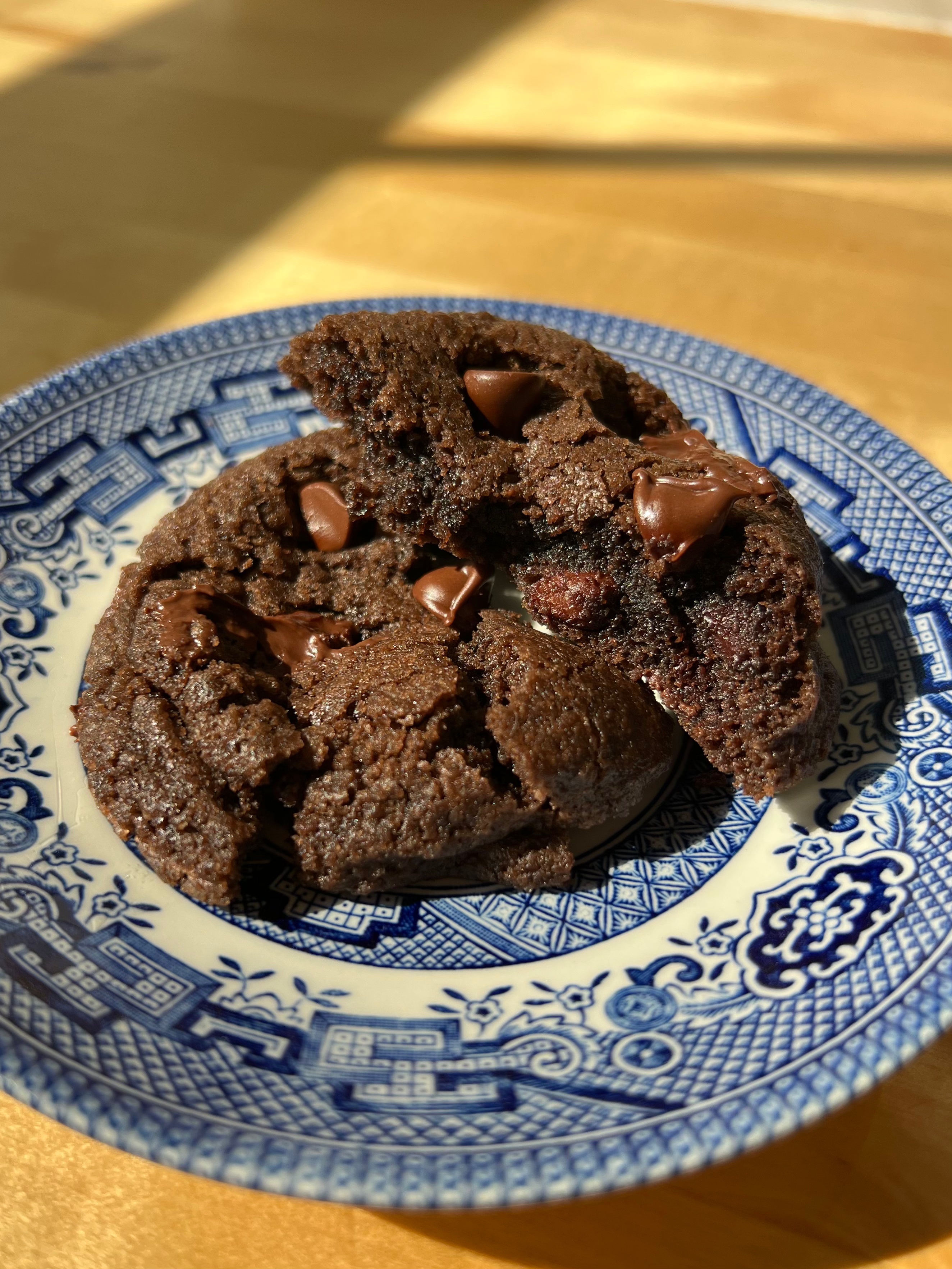 Double Chocolate Cookies